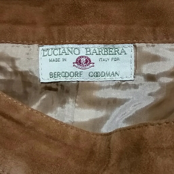 Luciano Barbera Leather Skirt - Picture 7 of 8